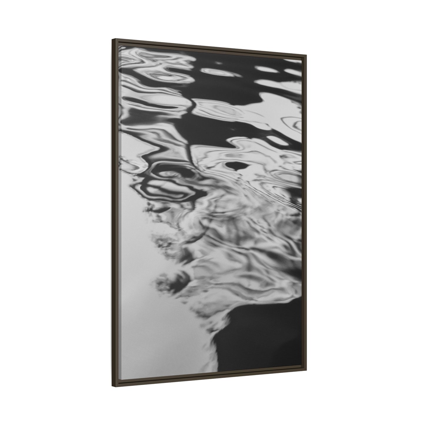 Ripple - Framed Canvas