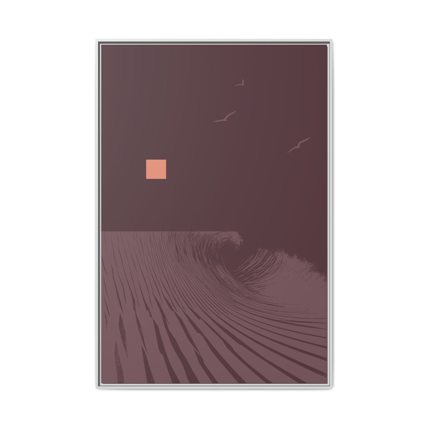 Vortex - Dusk - XL Framed Canvas