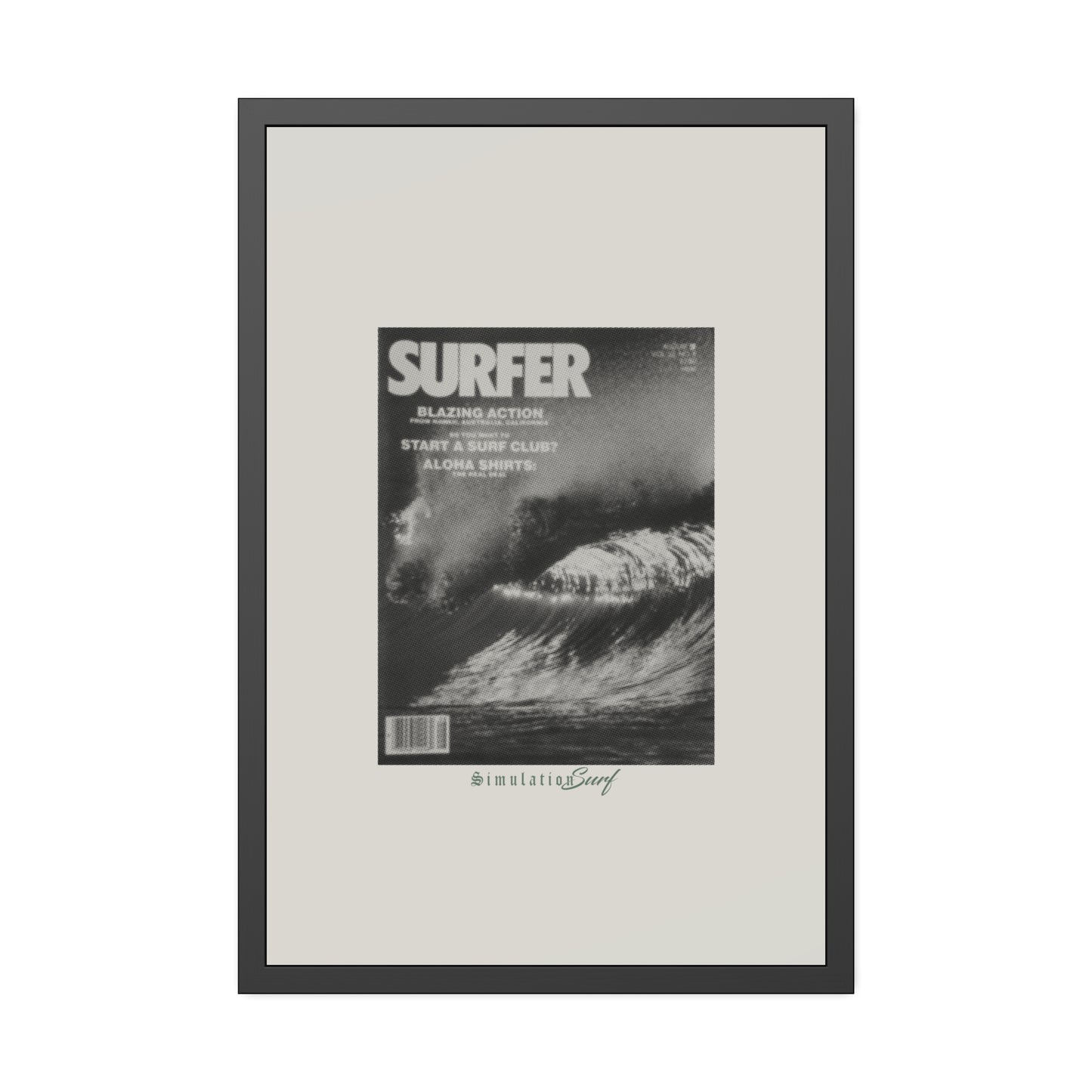 Drainer Cover Shot - Framed Print