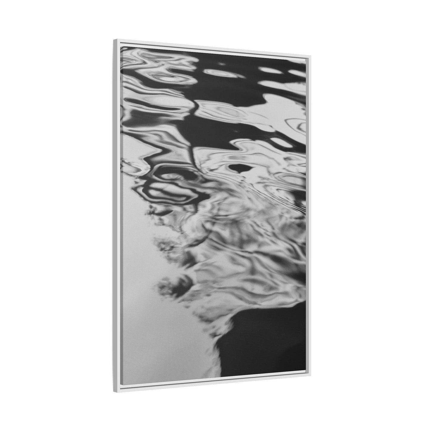 Ripple - Framed Canvas