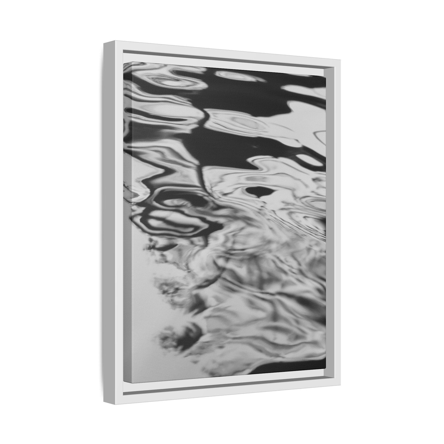 Ripple - Framed Canvas