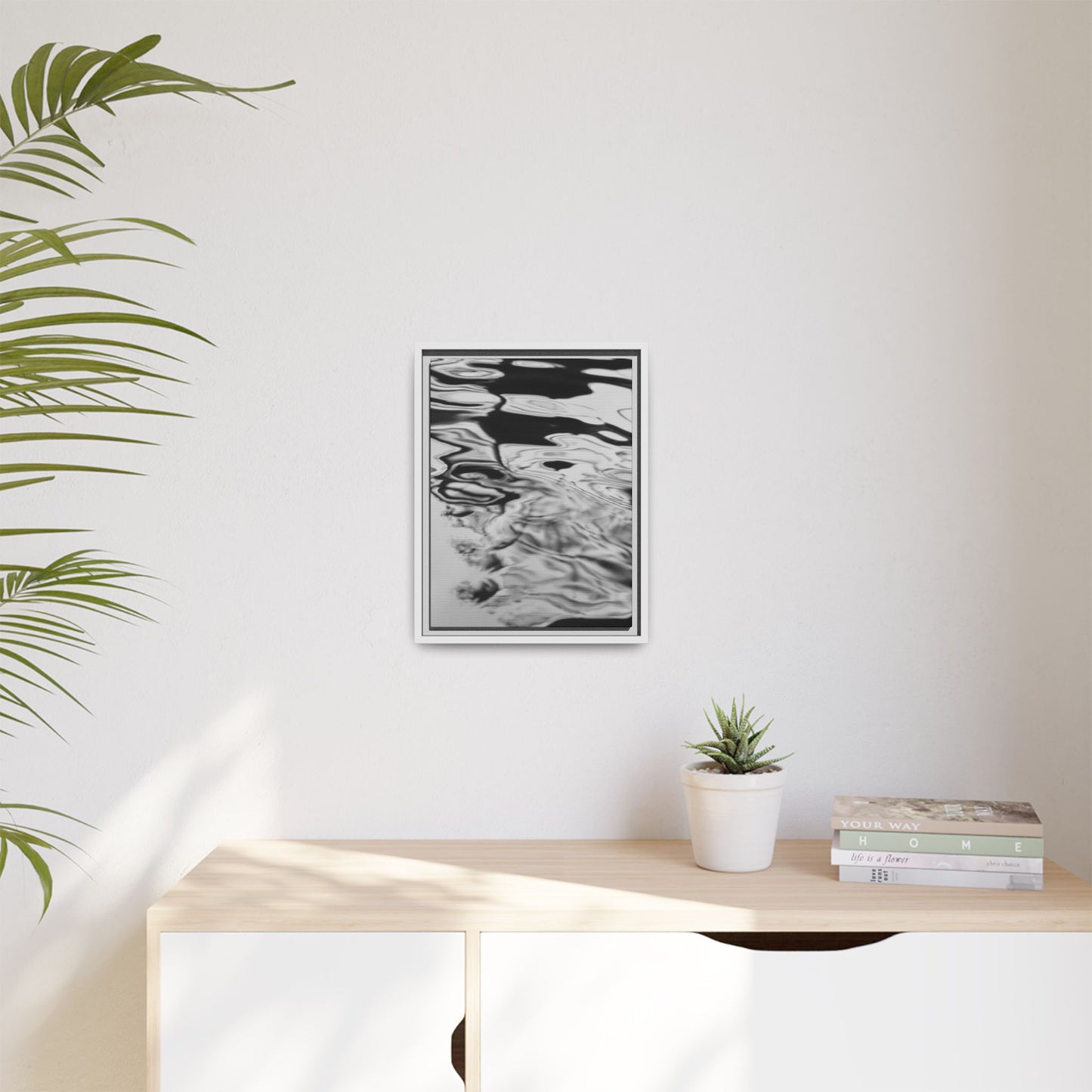 Ripple - Framed Canvas