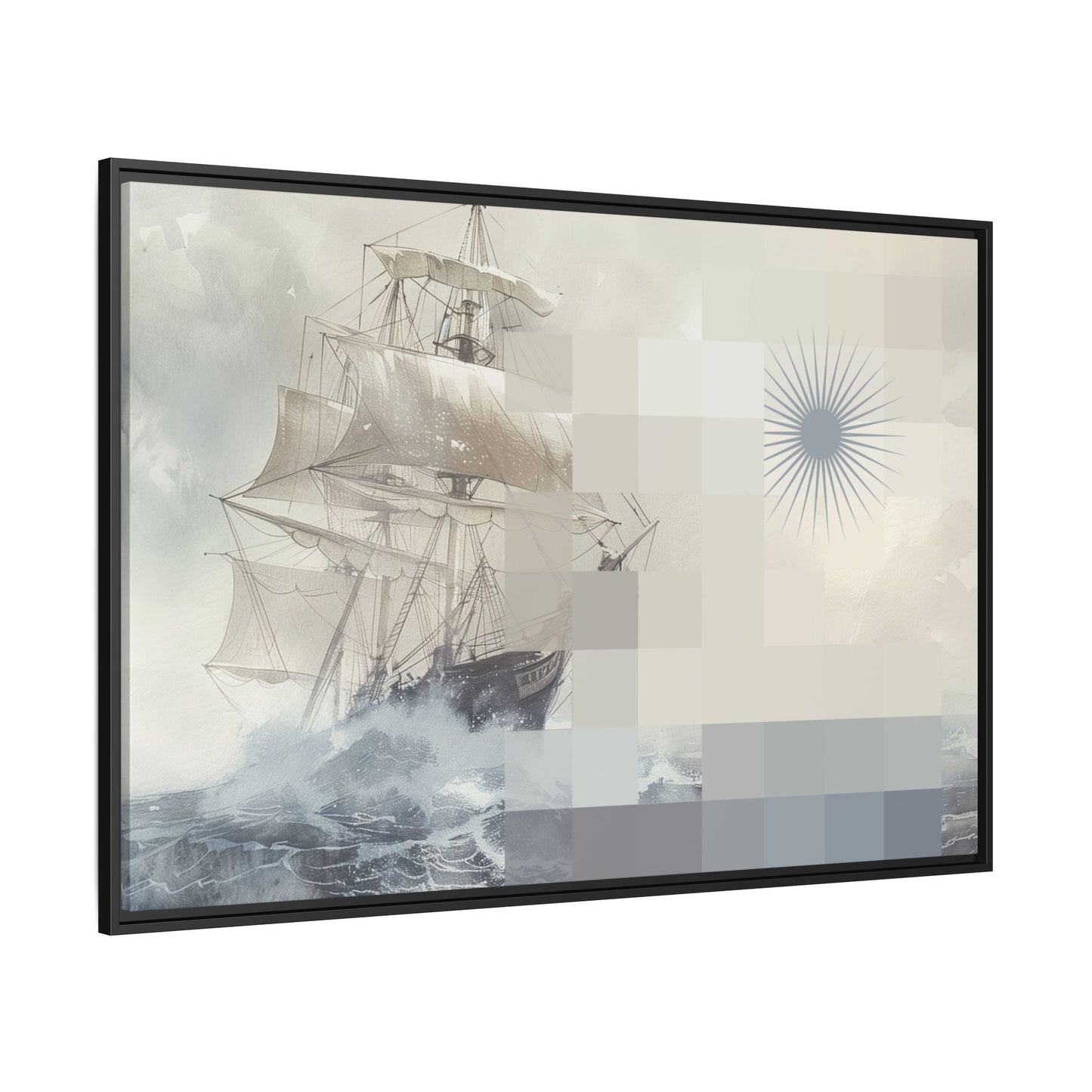 Wake - Framed Canvas