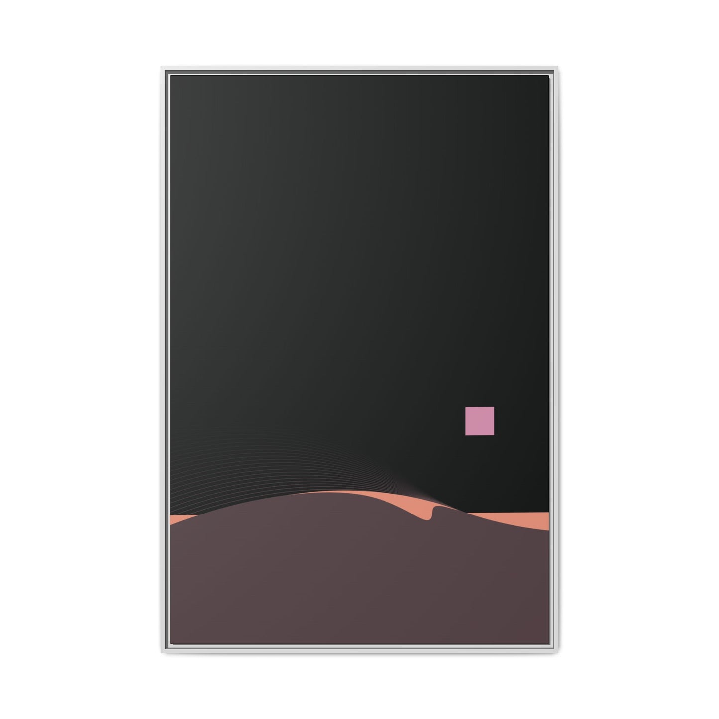 Night Wave - Dusk - XL Framed Canvas