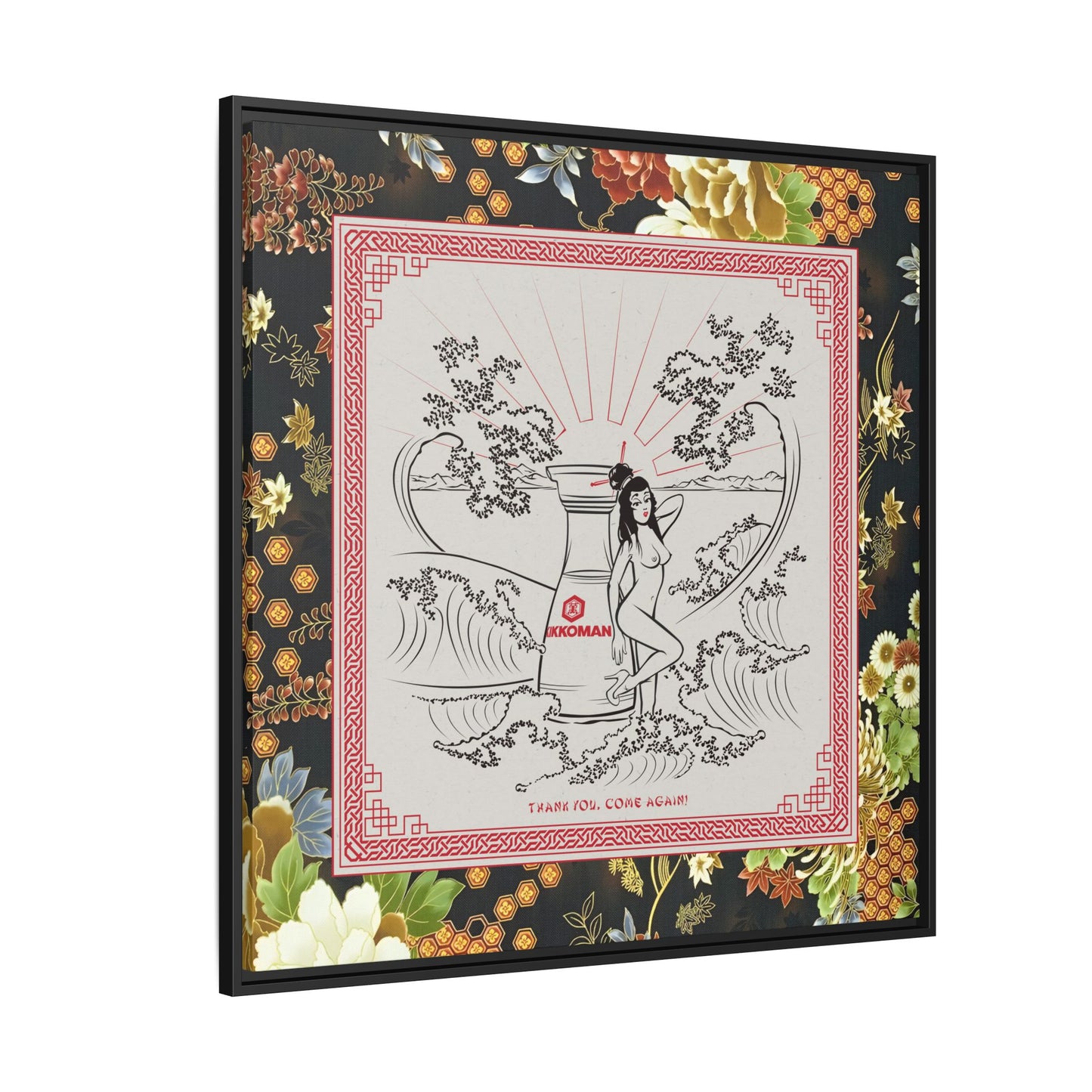 Soy - Take Out - Framed Canvas