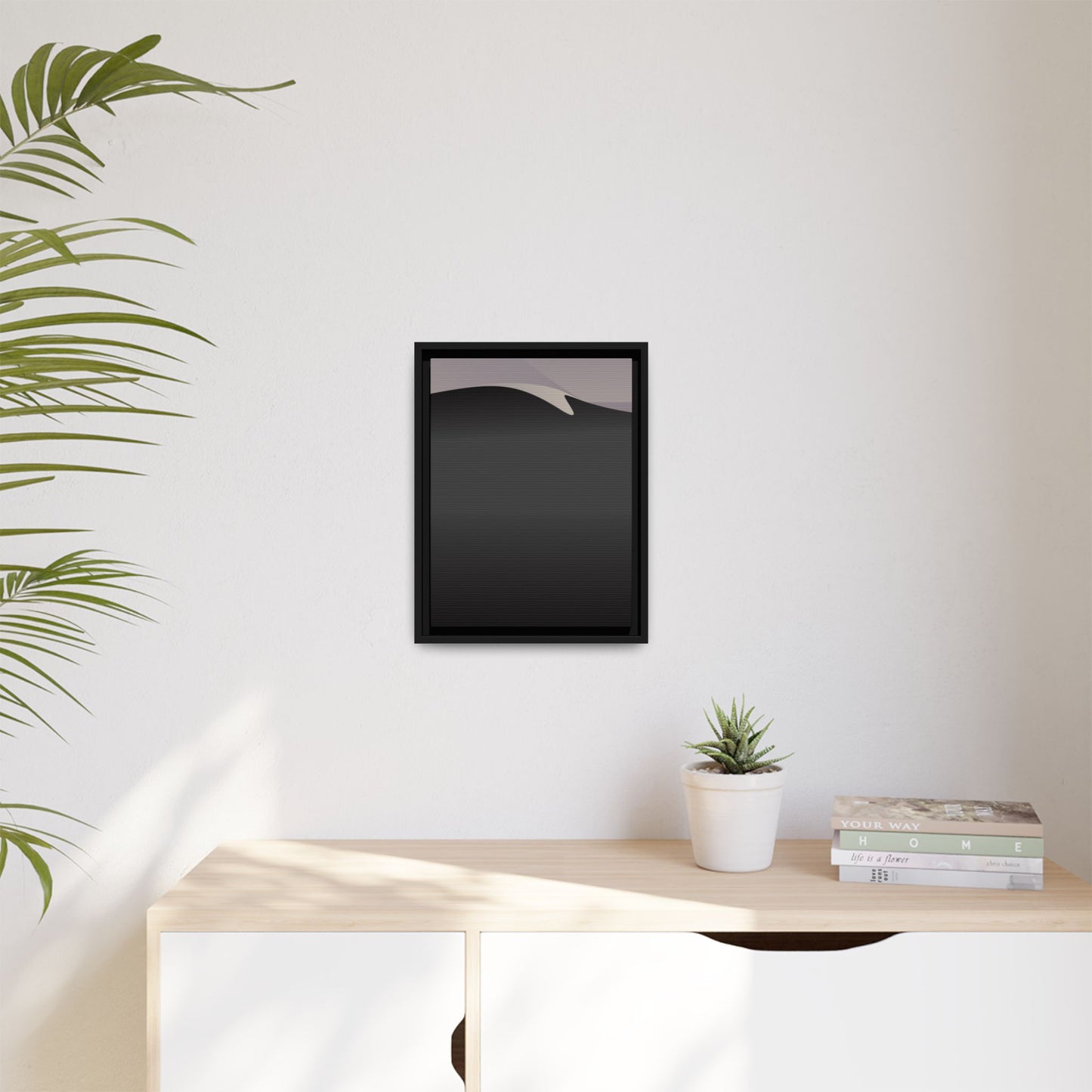 Copy of Hazy 3 - Framed Canvas