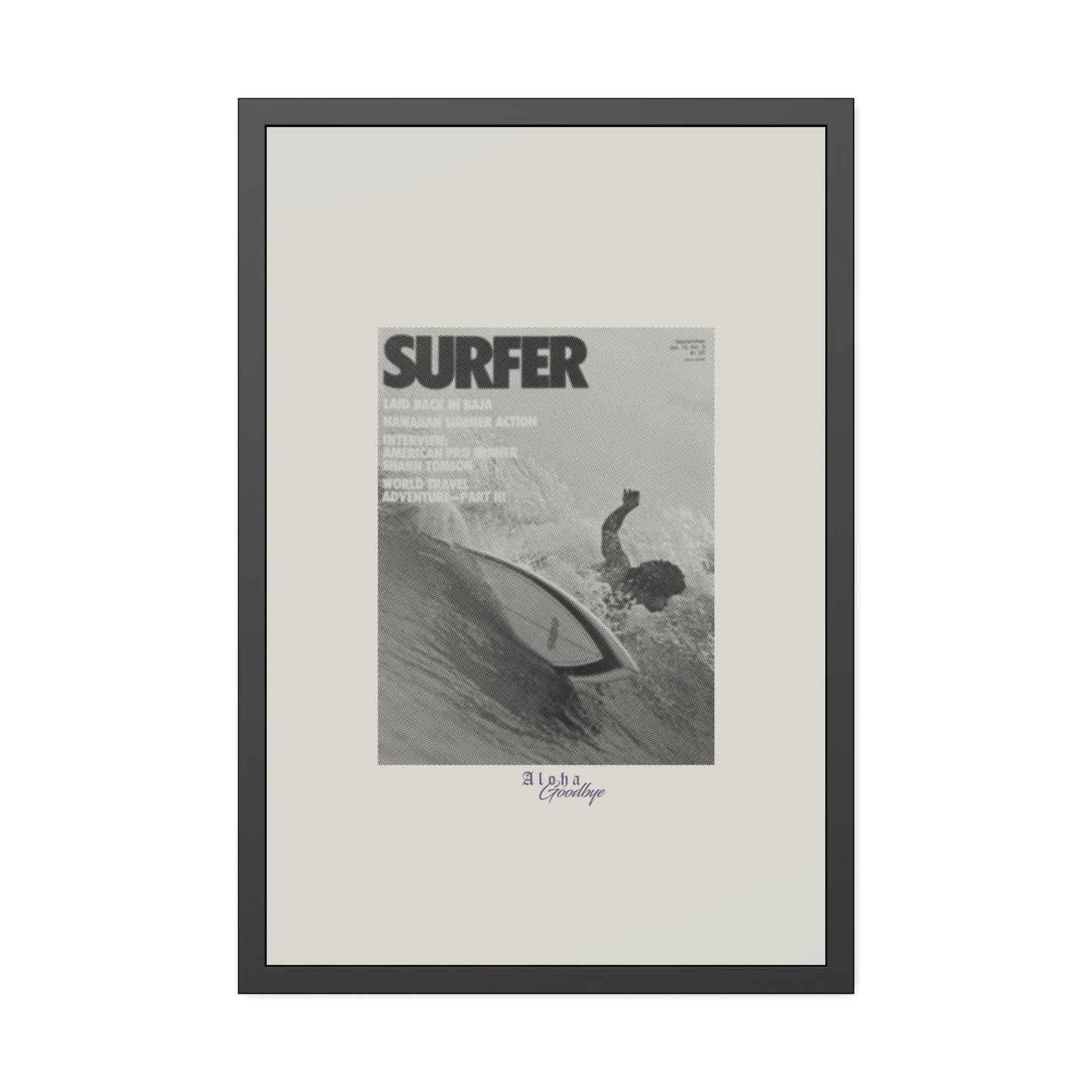 Buttons Cover Shot - Framed Print