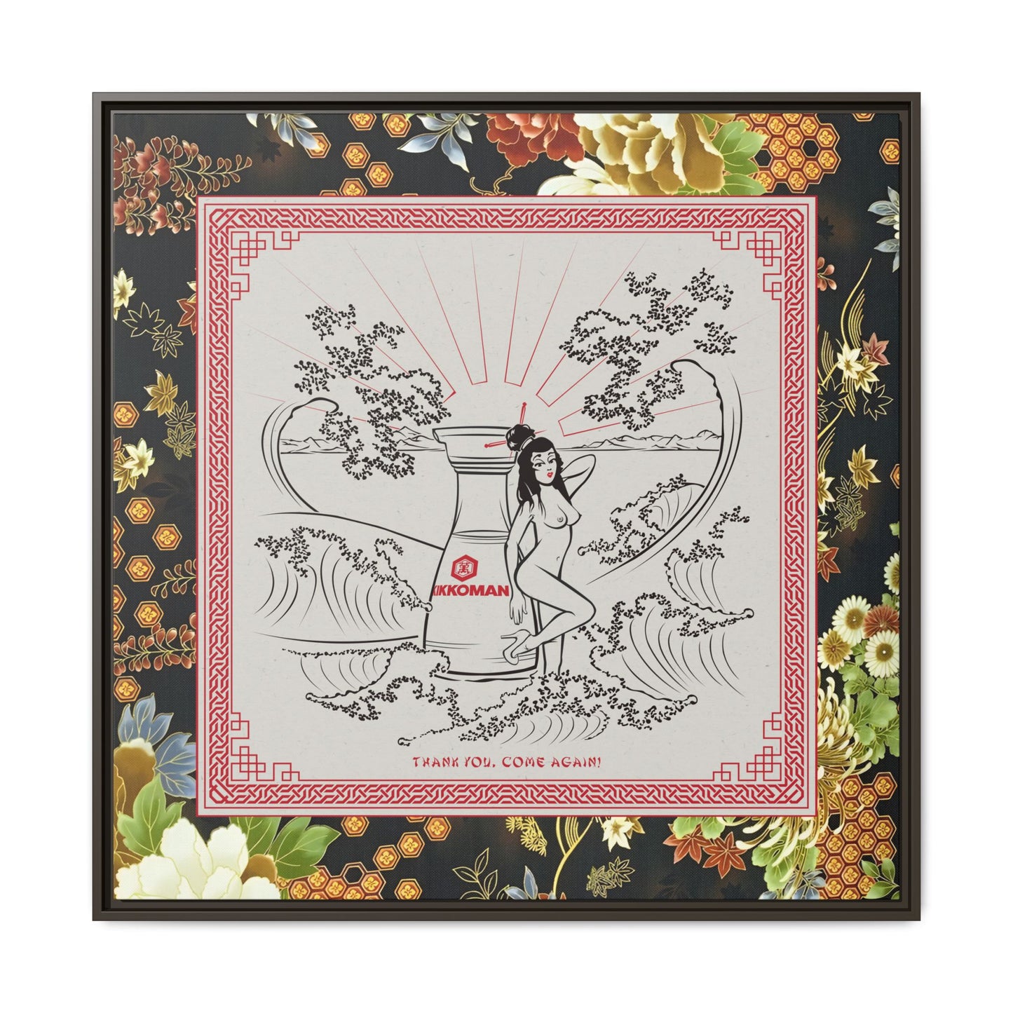 Soy - Take Out - Framed Canvas