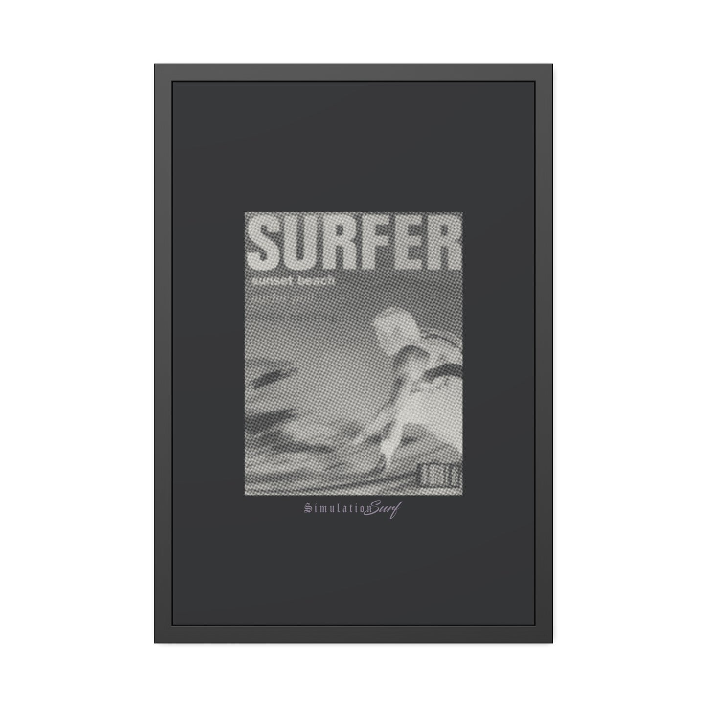 Curren Cover Shot - Invert - Framed Print