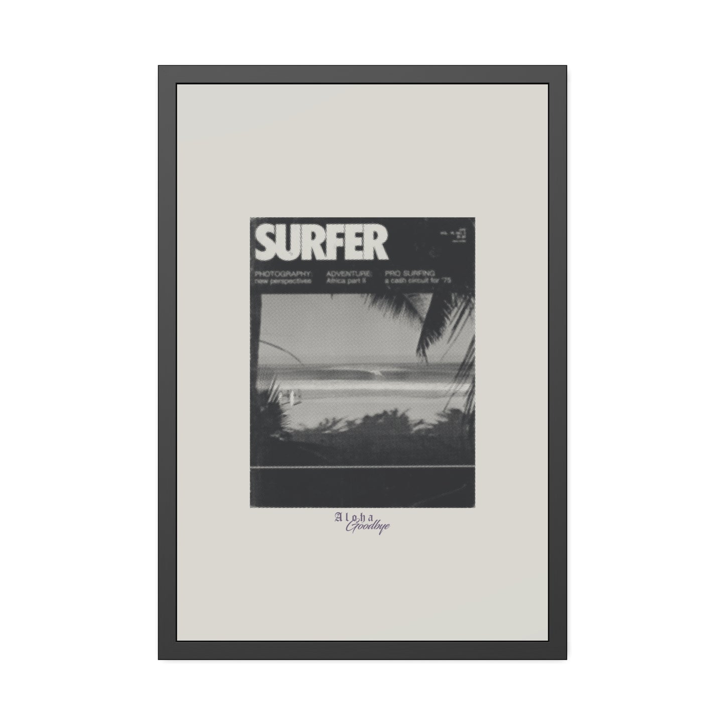 Pipe Cover Shot - Framed Print
