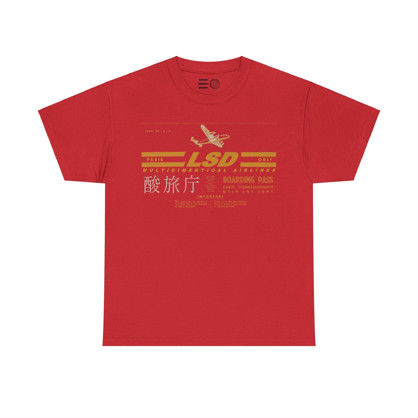 L.S.D. Boarding Pass T-Shirt
