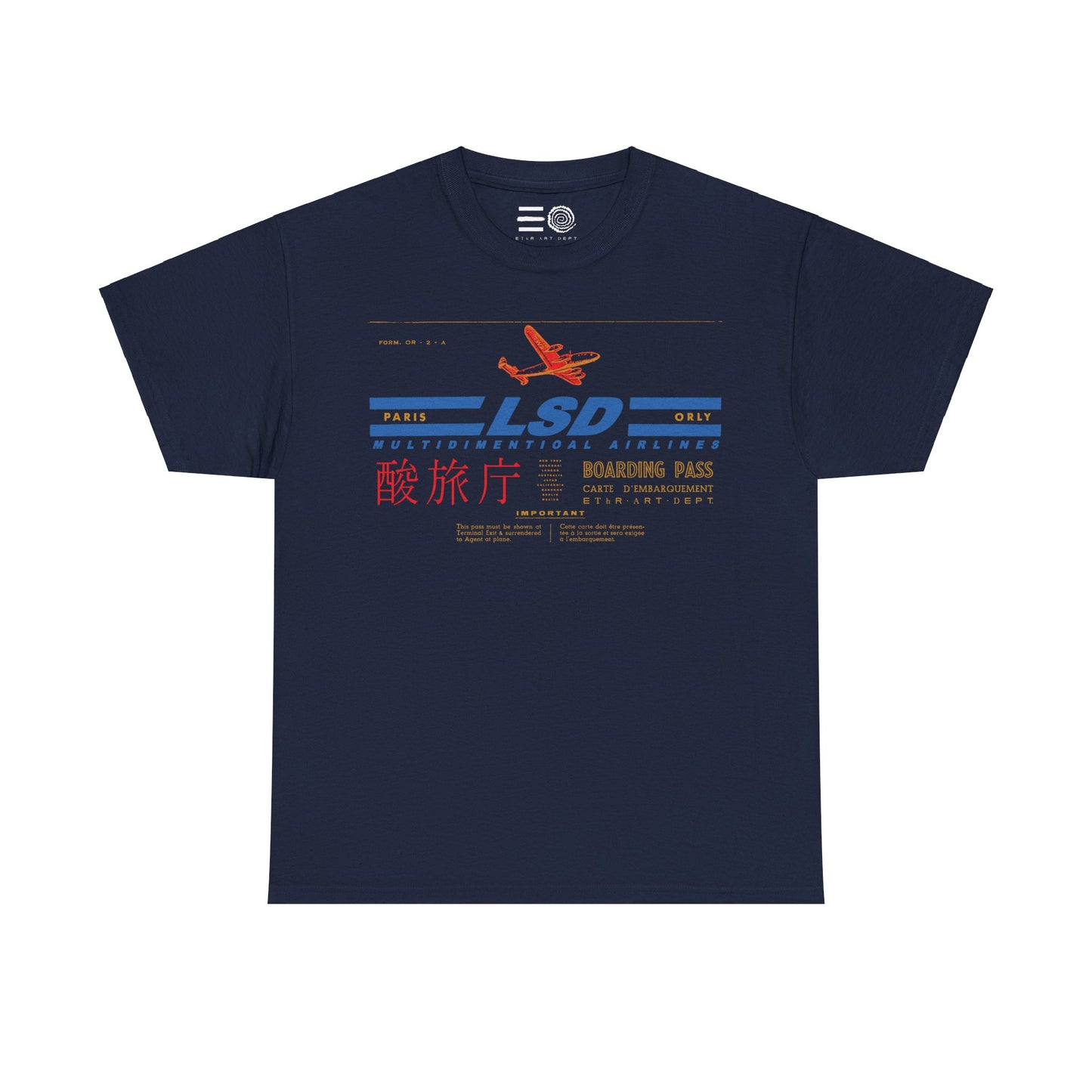 L.S.D. Boarding Pass T-Shirt
