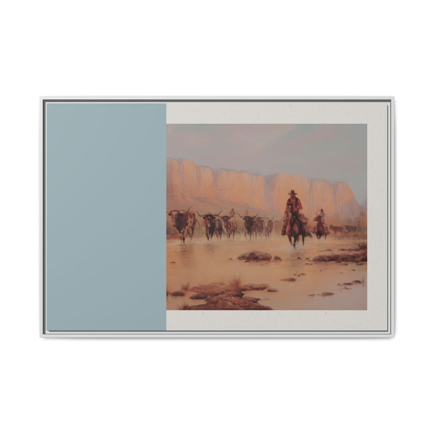 Hurd - MDRN ANTQ - Framed Canvas