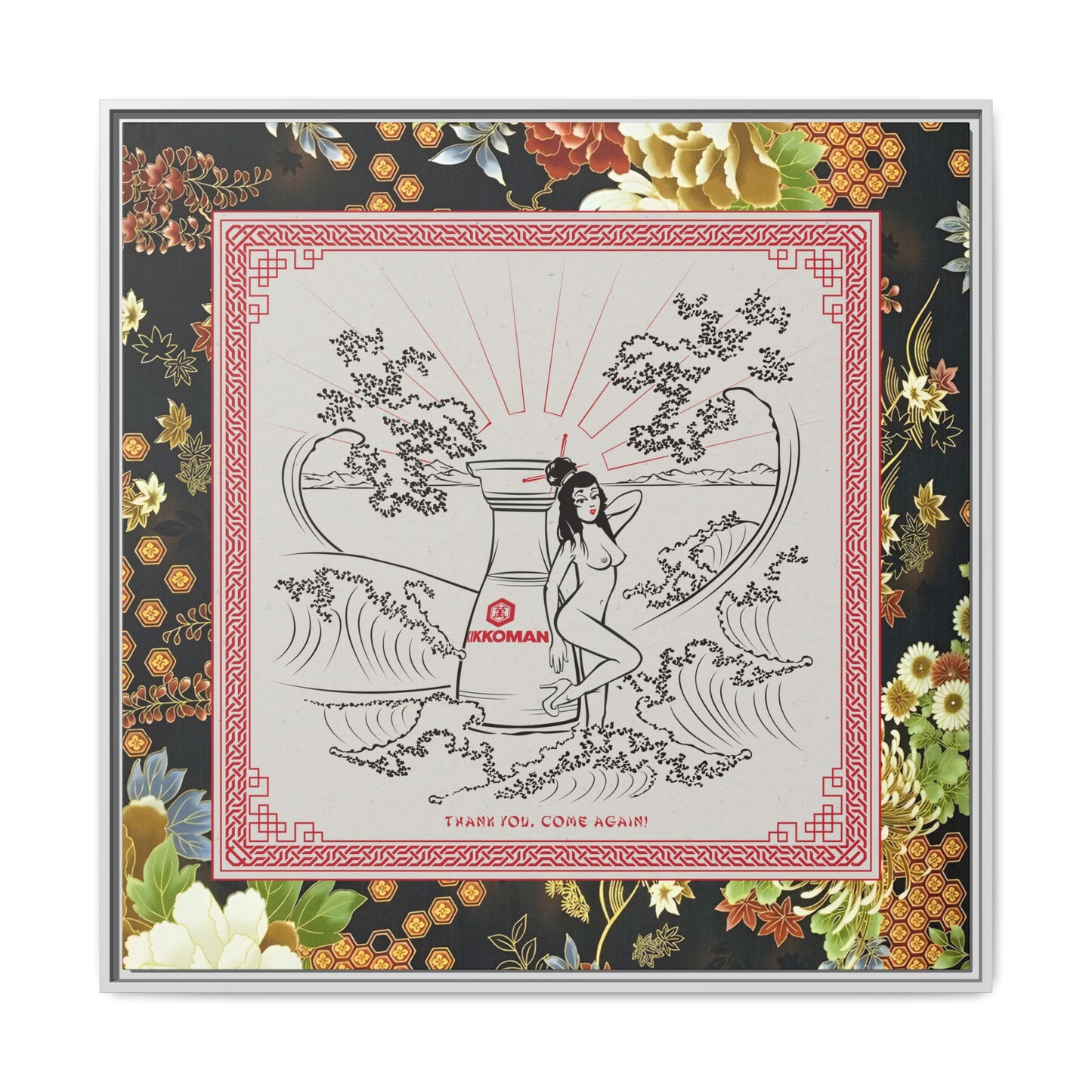 Soy - Take Out - Framed Canvas