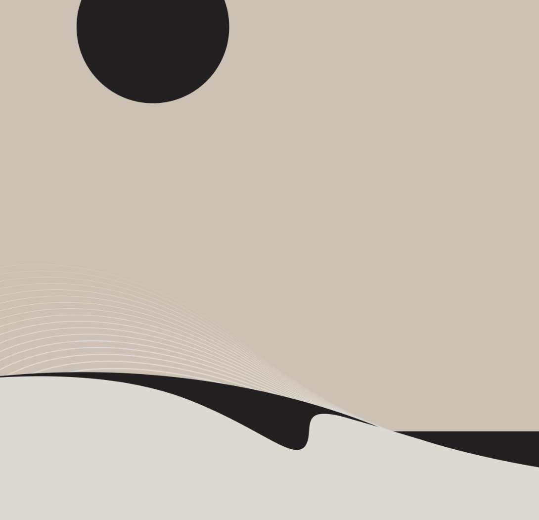 Day Wave 4 - Sand - Framed Canvas