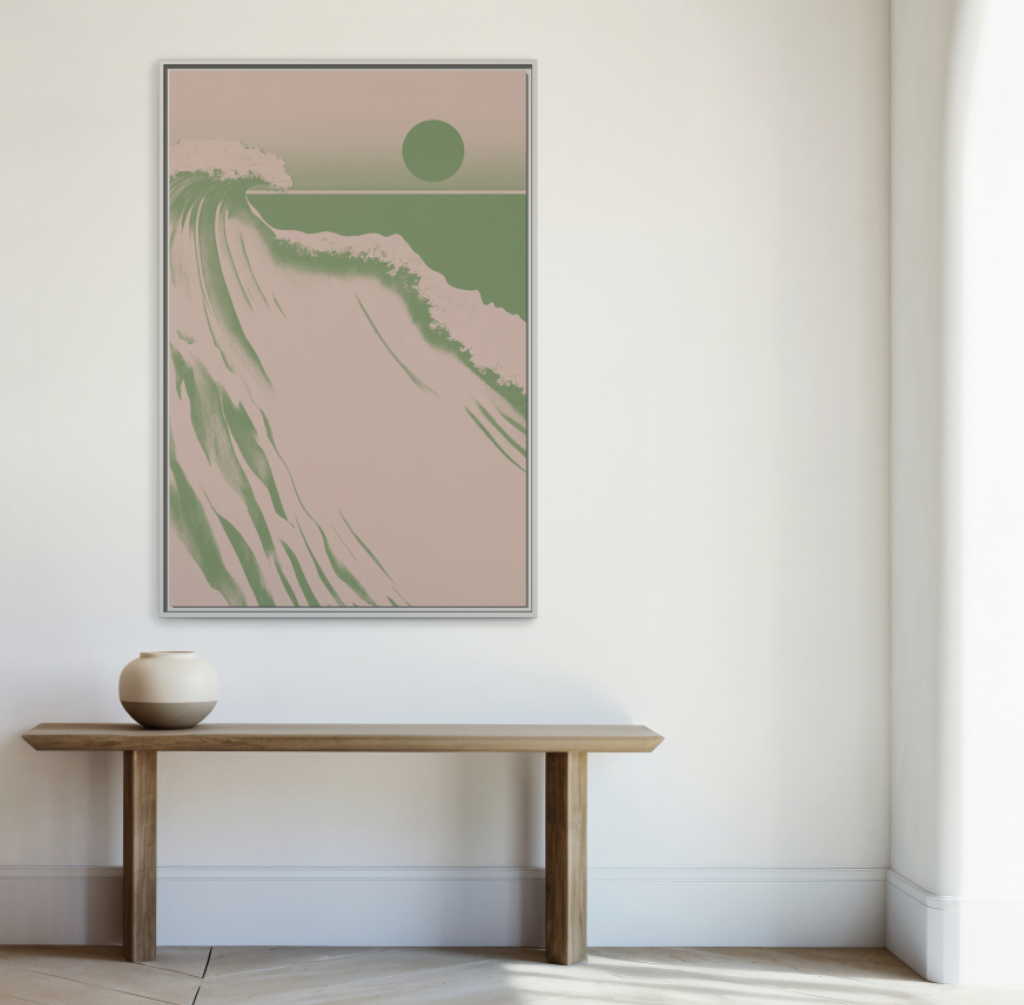 Crest - Dawn - Framed Canvas