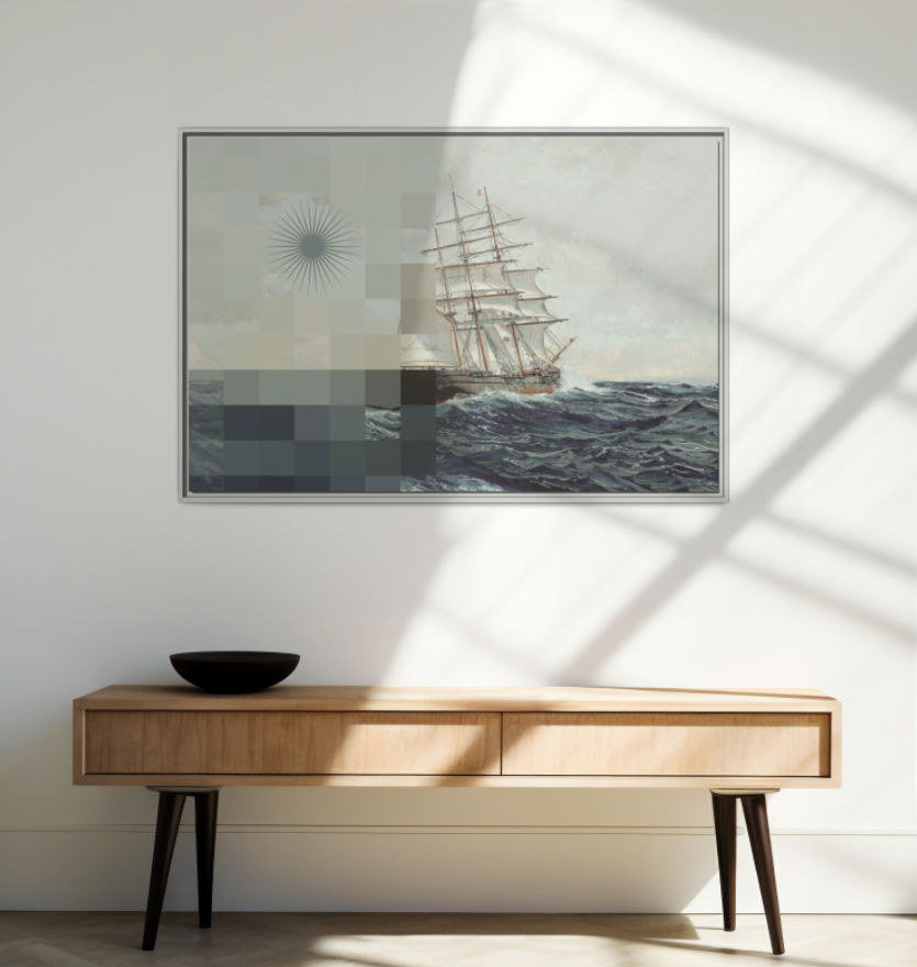 Windward - Framed Canvas
