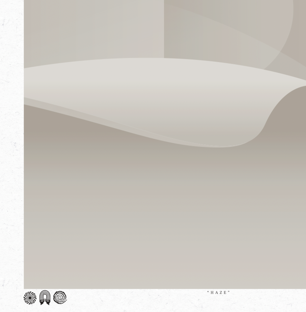 Haze - Stone - Framed Print