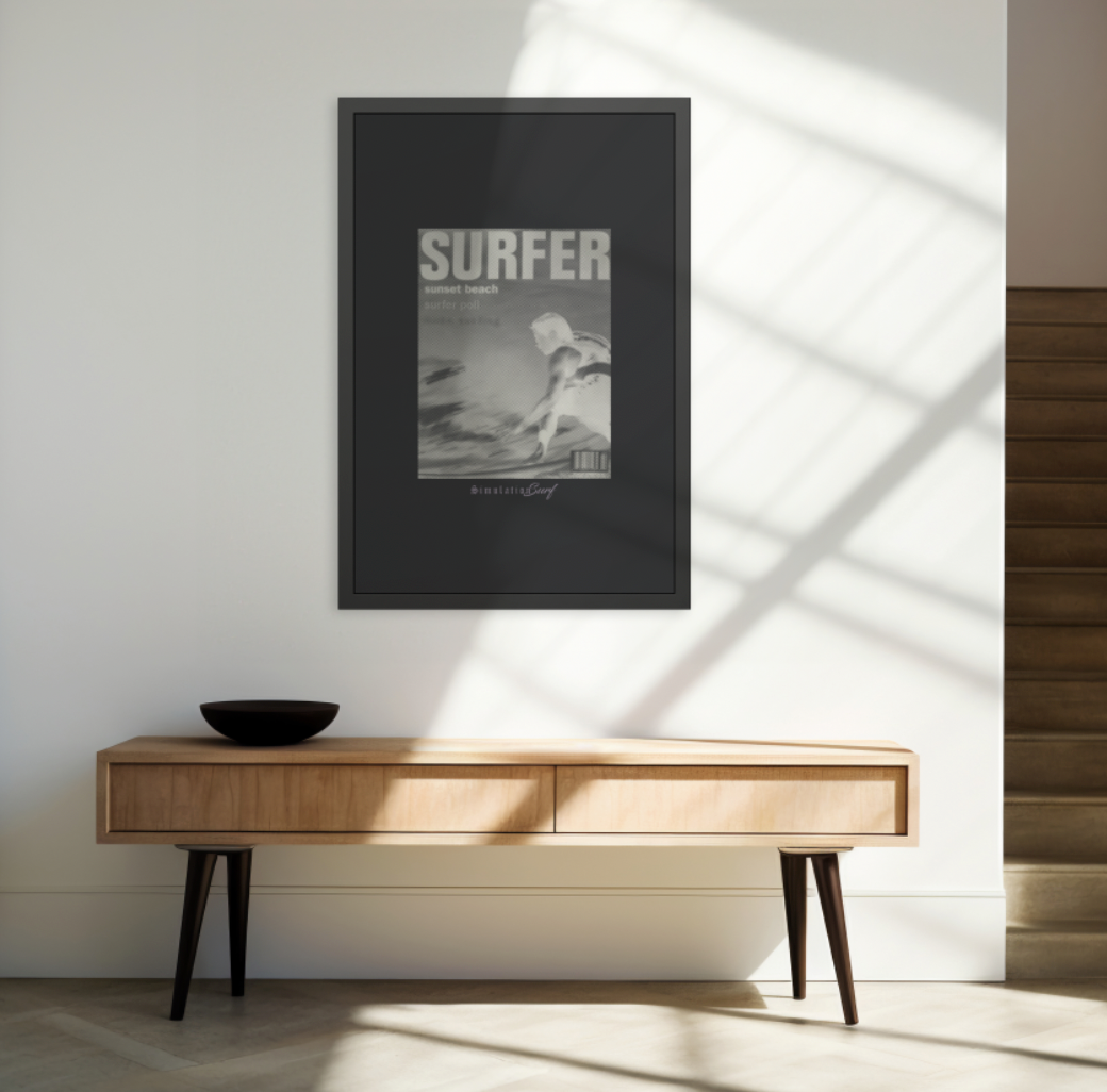 Curren Cover Shot - Invert - Framed Print