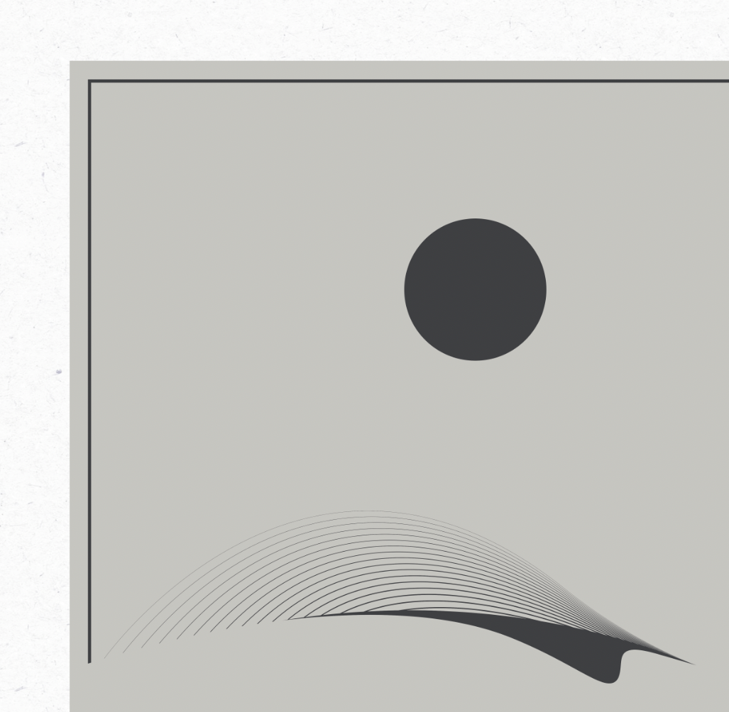 Peel 2 - Stone - Framed Print