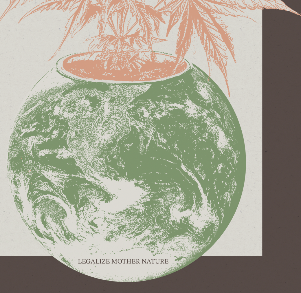 Legalize Nature - Earth - Framed Print
