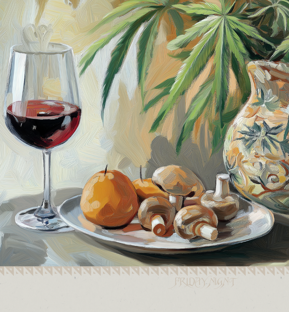 Friday Night - Stone - Framed Print