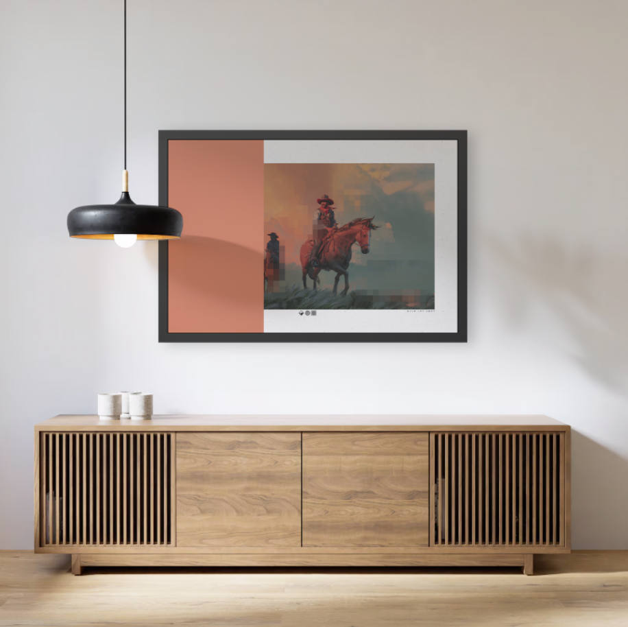 High Noon - MDRN ANTQ - Framed Print