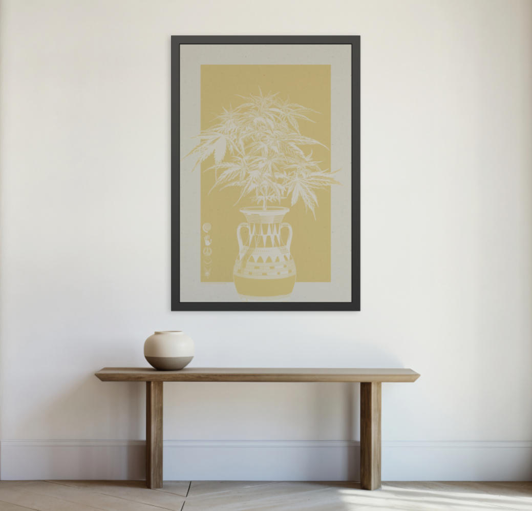 Legalize Mother Nature - Sunny- Framed Print