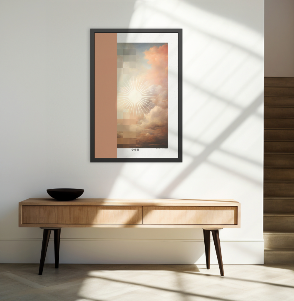 Cumulus - MDRN ANTQ - Framed Print