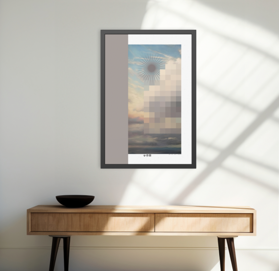 Stratus - MDRN ANTQ - Framed Print