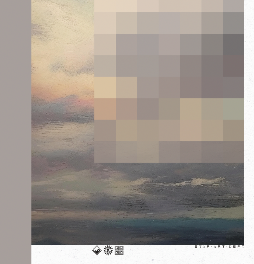 Stratus - MDRN ANTQ - Framed Print
