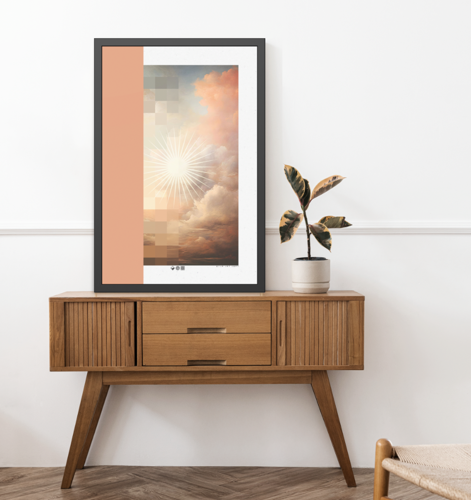 Cumulus - MDRN ANTQ - Framed Print