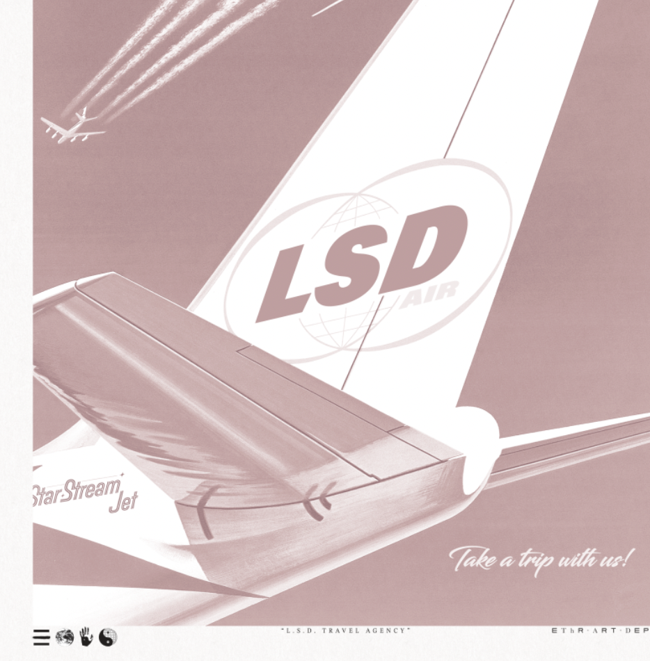 Wings - L.S.D. Travel - Dawn - Framed Print