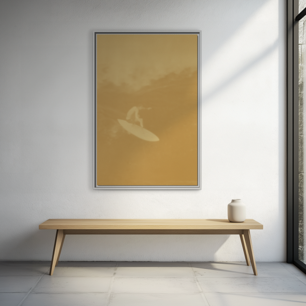Gerry Cover Shot - Sunny - Framed Canvas