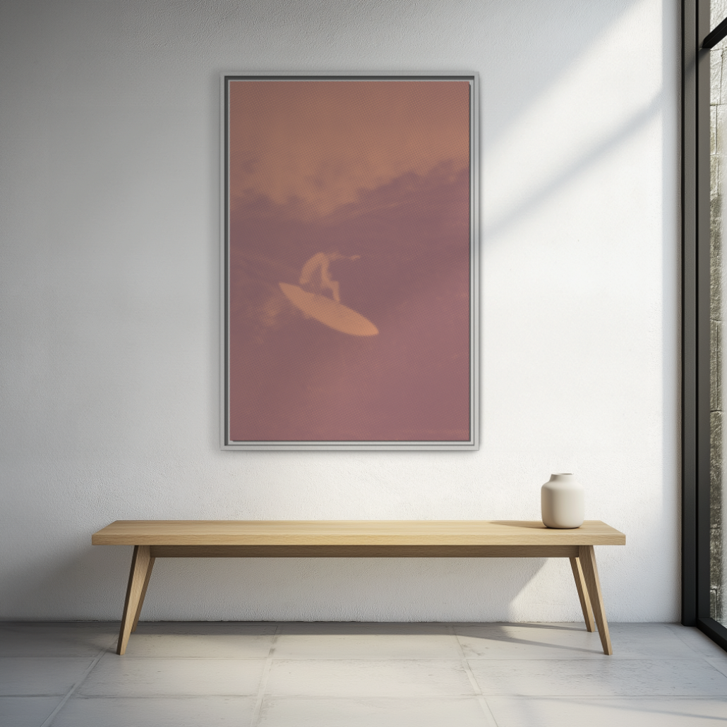 Gerry Cover Shot - Dusk - Framed Canvas