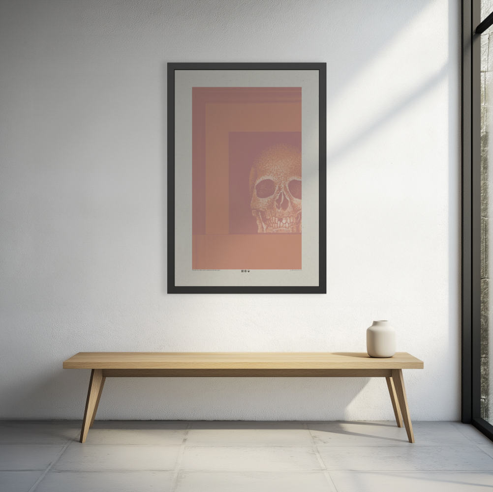 Underneath The Skin - Dusk - Framed Print