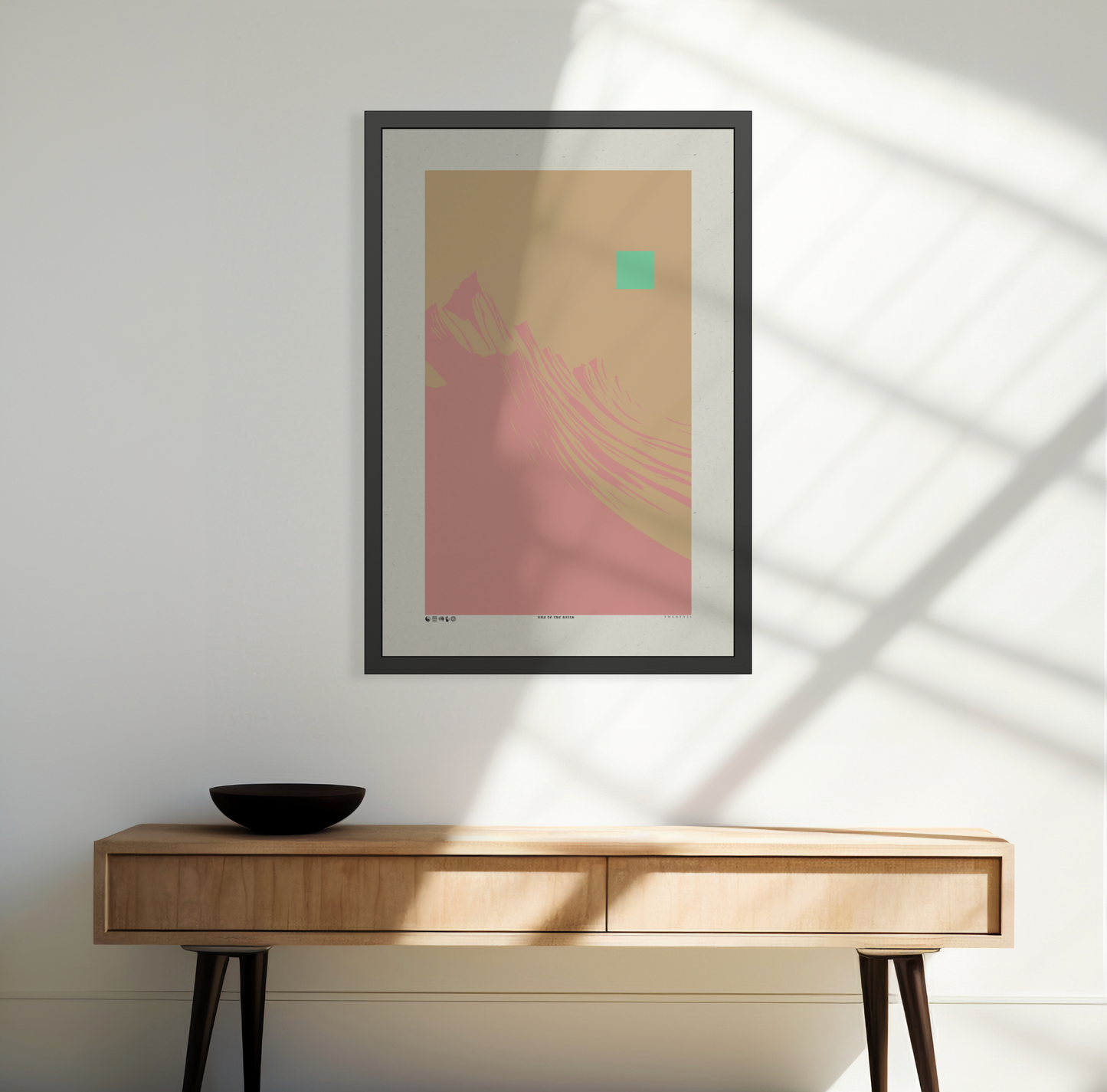 Run 2 The Hills - Dusk - Framed Print