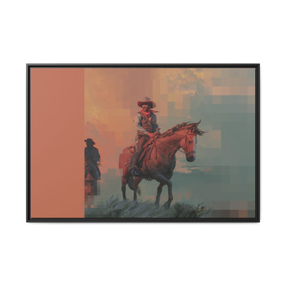High Noon - MDRN ANTQ - Framed Canvas