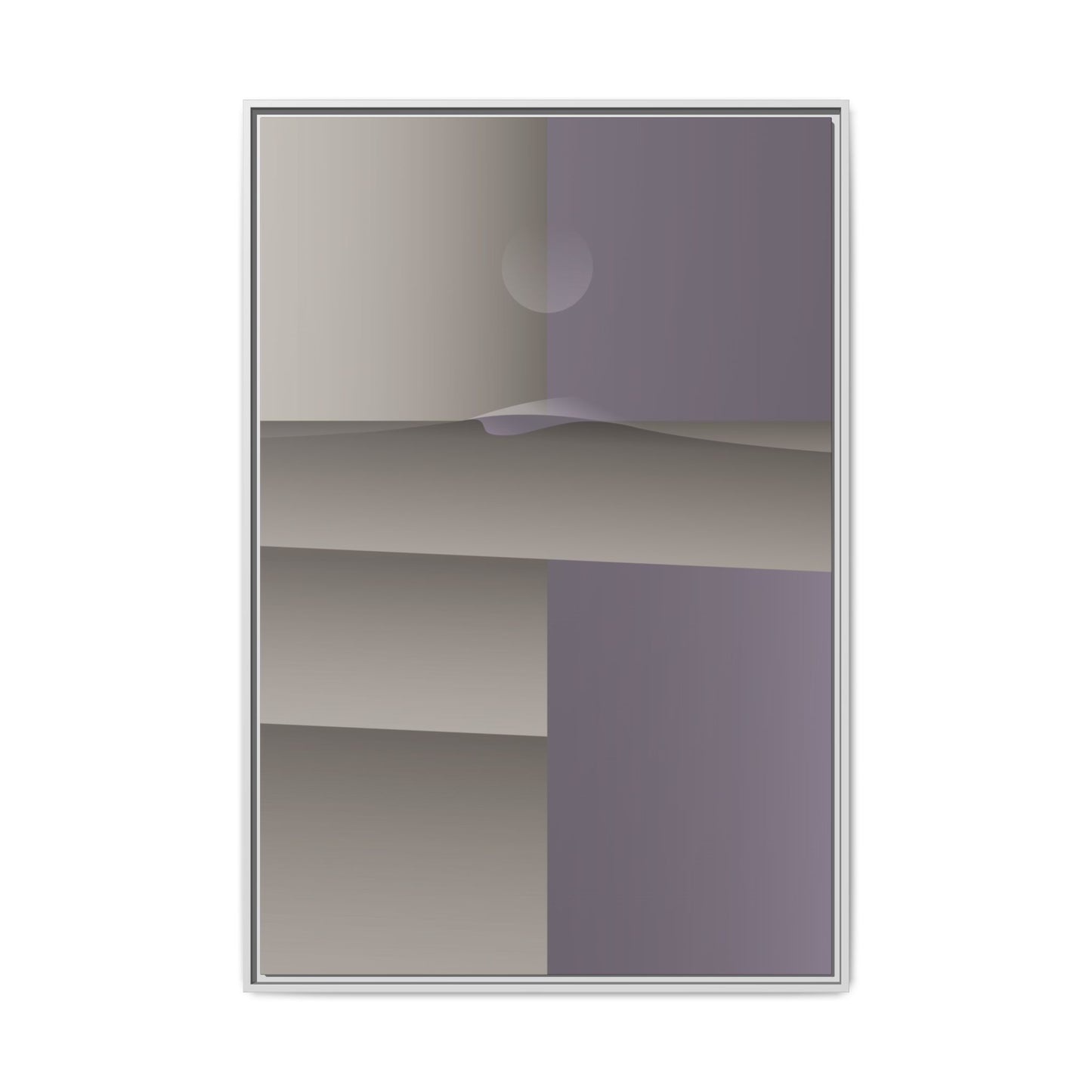 Boxed - Purple Haze - Framed Canvas