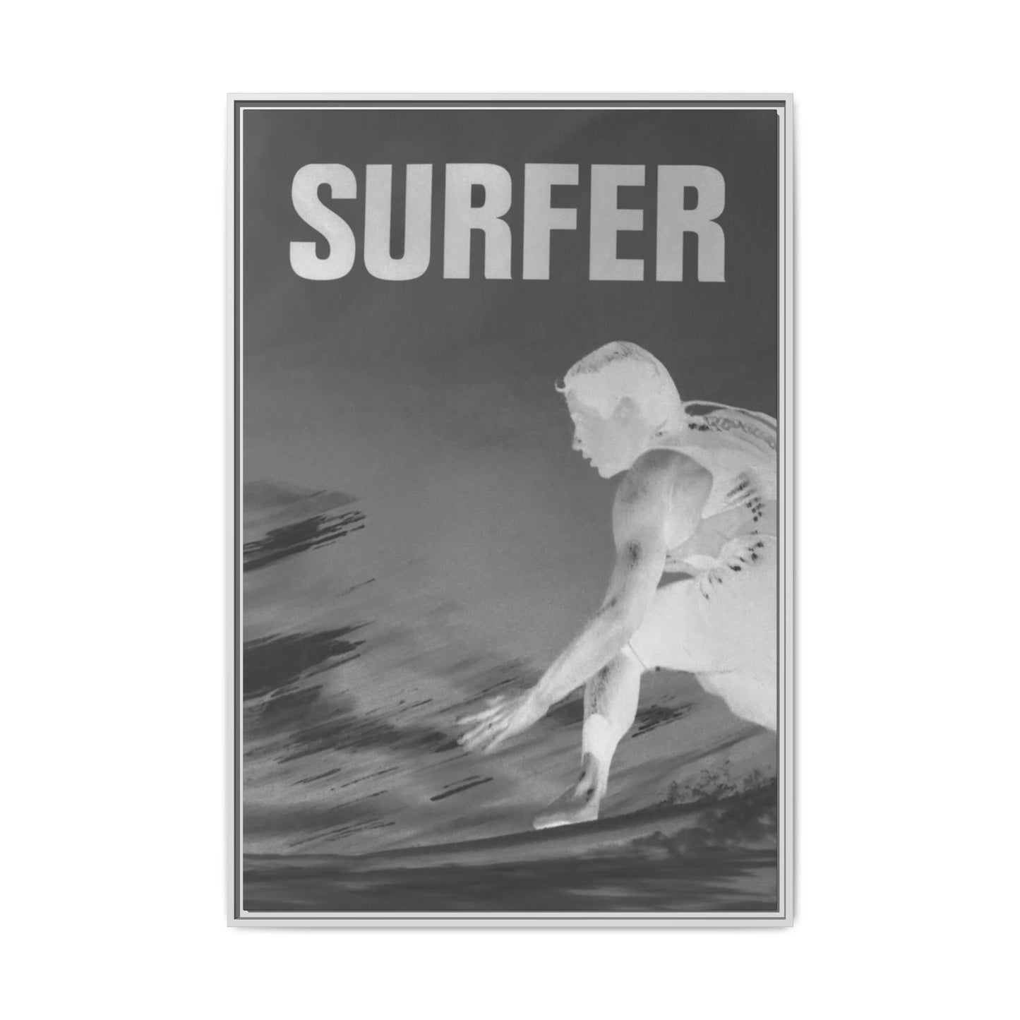 Cover Shot - Curren - Framed Canvas