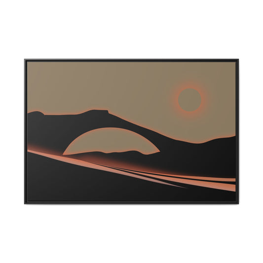 Copy of Archway - Sand - Framed Canvas