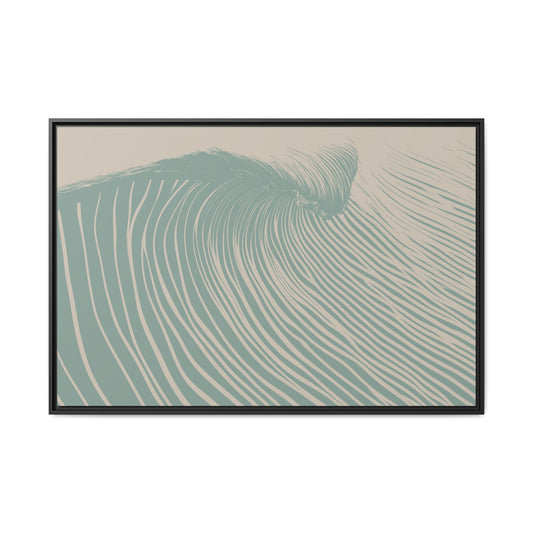 Wedge - Foam - Framed Canvas