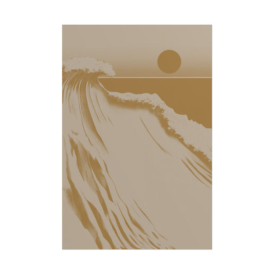 Crest - Gold - Fine Art Print