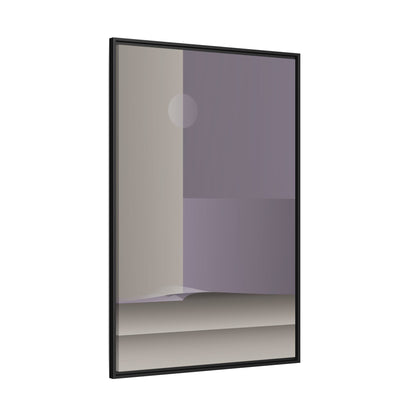 Runner - Purple Haze - Framed Canvas