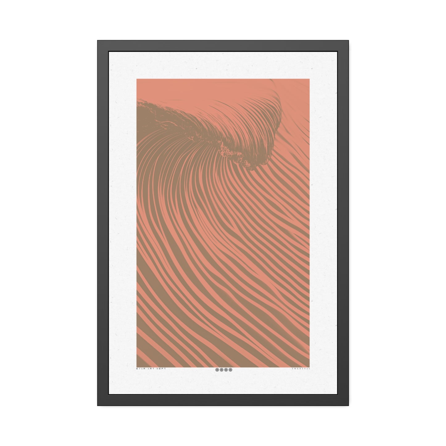 Wedge - Sunset - Framed Print