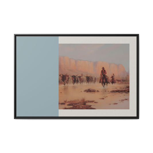 Hurd - MDRN ANTQ - Framed Canvas