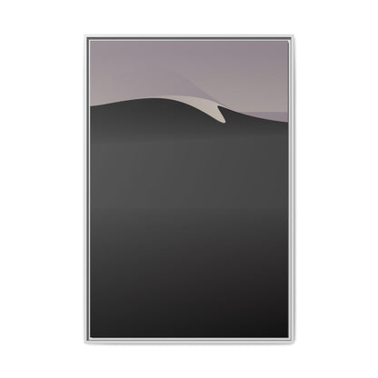 Hazy 3 - Framed Canvas
