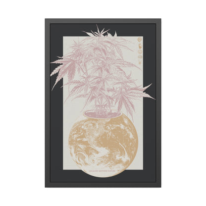 Legalize Nature - Burnt - Framed Print