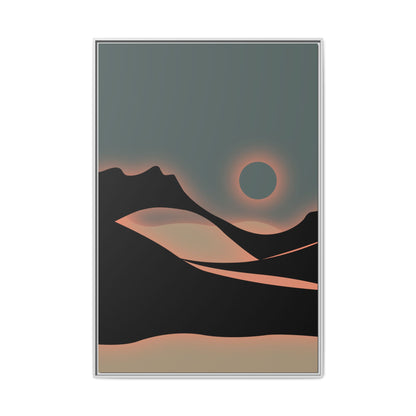Copy of Arch - Green Haze - Framed Canvas