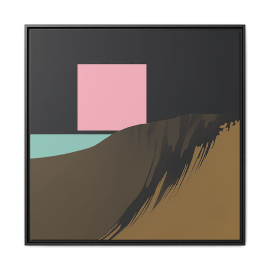 Scwared - Earth - Framed Canvas